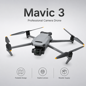 Drone caméra Mavic 3, photographie aérienne professionnelle, drone pliable, combo - Product Image 2