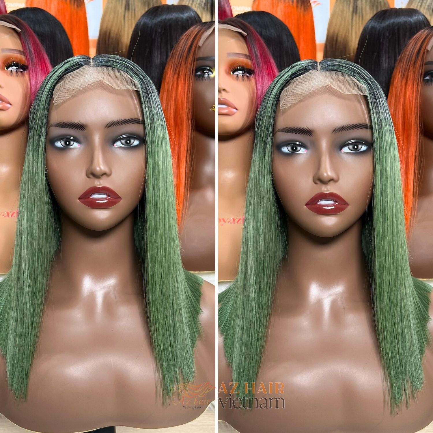 สีเขียว