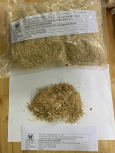 Bloque de bagazo de caña de azúcar Bagazo de caña de azúcar prensado residuos agrícolas bagazos de caña de azúcar natural polvo bolsa de 1433 libras ÁNGULO - Product Image 3