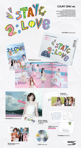 STAYC <span class=keywords><strong>2</strong></span>:LOVE Sexto Álbum Sencillo [Versión COURT ZINE] Photobook + CD + Photocard + Set de Postales + Tarjeta Aromática + Carta Música K-Pop - Product Image 2