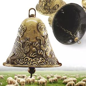 Campana nautica in ottone massiccio della nave appesa a muro Design antico perfetto per la decorazione della casa regalo di natale fornisce elegante campana a mano