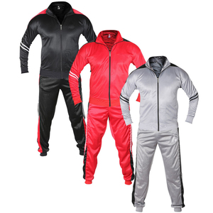 2024 survêtements de football en polyester personnalisés concevez votre propre survêtement vêtements de sport de sport survêtements de football pour hommes - Product Image 1