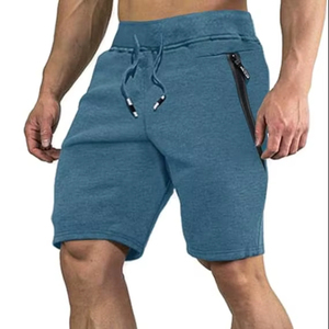 Pantalones cortos para correr al aire libre para hombres con tela elástica y diseño de malla para un movimiento fresco y cómodo - Product Image 1