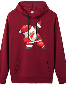 Pull à la mode sweat à capuche de noël cordons sweats à capuche de noël coton mélangé thermique occasion spéciale sweats à capuche de noël - Product Image 5