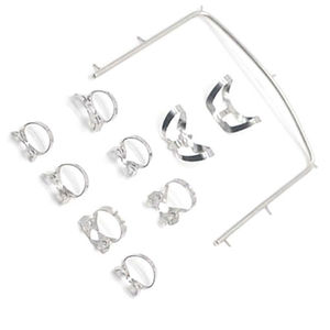 Pince perforatrice pour barrage dentaire électrique, cadre perforateur pour barrage dentaire, perforateur de trous pour barrage dentaire, outils dentaires par SurgiRight - Product Image 6