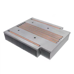 Extrusión Serie 6000 Aleación de aluminio Disipador de calor de cobre Anodizado Personalizado OED ODM LED Incluye punzonado de corte cuadrado - Product Image 3