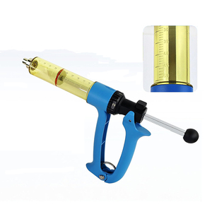 Pistola de Inyección Veterinaria Semiautomática, Dosis Ajustable, Pistola de Inyección para Ganado, Pistola de Vacunación Semiautomática - Product Image 6