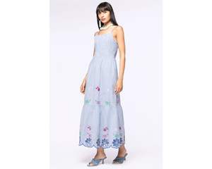 Designer de qualité supérieure meilleure vente robe avec broderie pleine longueur robe pour femmes au prix de gros au prix le plus bas - Product Image 2