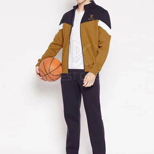 Outdoor Use Plus Size Custom Logo Stand Collar <b>Tracksuits</b> For Men Latest Style Durable Material Men <b>Tracksuit</b> In OEM Service - Product Image 5