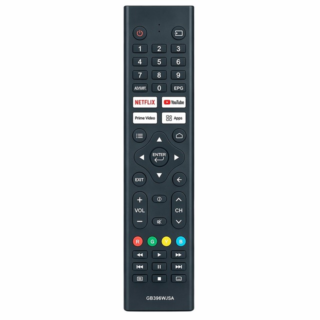 Replacement Remote Control for SHARP Smart TV GB396WJSA 2T-C50DF1I 2T-C42DF1I LCD LED