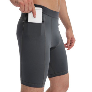 Shorts de compression pour hommes de style rue populaire les plus vendus Logo personnalisé vente en gros Shorts d'entraînement à motif solide en vente - Product Image 6