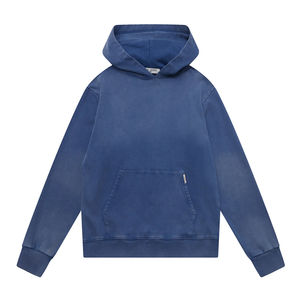 Vente en gros de sweats à capuche en coton mélangé respirant avec tissage au crochet réglable pour l'hiver - Product Image 2