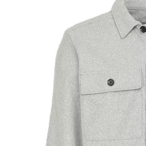 Vestes en laine personnalisées respirantes pour hommes Style décent de qualité supérieure OEM/ODM Commande en gros disponible de toutes les tailles et couleurs - Product Image 2