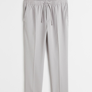 Pantalon de jogging rayé pour hommes en vrac en gros personnalisé uni/Joggers rétro pour hommes de grande classe en bleu marine - Product Image 6
