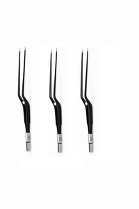 Juego de Instrumentos Quirúrgicos de Pinzas Bipolares de Bayoneta de 19 cm de Alto Nivel con Puntas de 0.7 mm, 1 mm y 2 mm Hechas de Acero Inoxidable - Product Image 4
