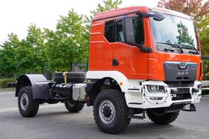 Chasis M an TGM 18.250 4x4 Nuevo/Usado, Camión Volquete Estándar 520, Motor Diésel de Alta Potencia, 184 kW (250 hp) - Product Image 2