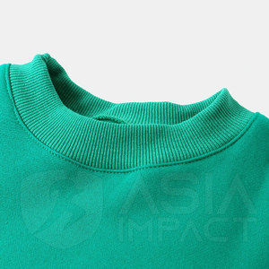 เสื้อสเวตเตอร์ผ้าฝ้ายกันลมสำหรับผู้ชายเสื้อสวมหัวผ้าฟลีซย้อมสีล้วนเสื้อกันหนาวสำหรับฤดูหนาวออกแบบได้ตามต้องการ - Product Image 3