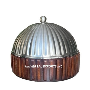 หม้อสแตนเลสดีไซน์เนอร์คุณภาพพรีเมียม ทำด้วยมือ ทรงคลาสสิก สวยงามอเนกประสงค์ ใช้กับเครื่องล้างจานได้ อุปกรณ์ครัว - Product Image 1