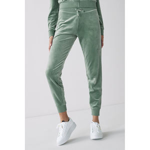 Custom Women's Streetwear Gym <b>Tights</b> Winter Sweatpants with Flat Front Pocket Women's Jogger Pants - Product Image 1