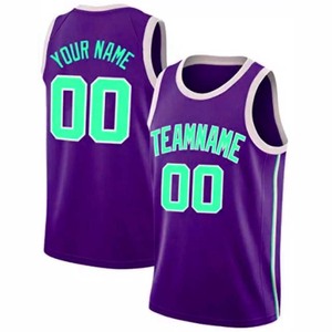 Logo personnalisé maillot de basket-ball pour jeunes dernière conception maille respirante sublimation maillot imprimé pour les joueurs de grande taille - Product Image 2