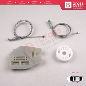 Kit de Reparación de Elevalunas Trasero Izquierdo BWR505 para Serie 3 E46 1998-2005 4/5 Puertas 51358212099 - Product Image 2