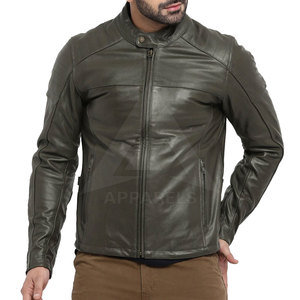 2025แจ็กเก็ตหนังขนแกะหนาสำหรับผู้ชายแจ็คเก็ตหนัง PU ให้ความอบอุ่นสำหรับนักขี่มอเตอร์ไซค์ฤดูใบไม้ร่วงใหม่ดีไซน์ดีที่สุดสำหรับฤดูหนาว - Product Image 1