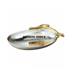 Tazón de Chocolate Decorativo de Metal, Tazón de Dulces Hecho a Mano de Primera Calidad, Tazón de Chocolate Clásico, Elegante y Moderno - Product Image 1