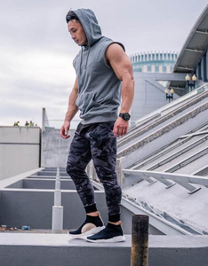 Nouvel Arrivage – Sweat à Capuche Homme Hiver à Col Zippé pour Entraînement et Musculation, Couleurs Personnalisables, Respirant, Séchage Rapide, 100% Coton – Vente en Gros - Product Image 2