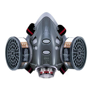 308 masker Respirator uap debu dan organik dengan filter yang dapat diganti dan dapat digunakan kembali - Product Image 2