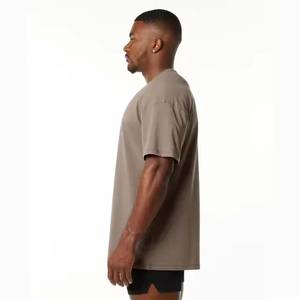 Camisetas de hombre de nuevo estilo ligero y suave 100% algodón precio al por mayor con bajo moq tela transpirable gimnasio ajuste camisetas Ringer - Product Image 2