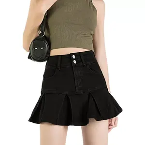 Light Weight <b>Women</b> Ruffle <b>Shorts</b> Anti-Wrinkle Breathable Eco-Friendly High Quality Customizable Hot Sale - Product Image 3