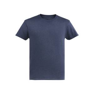 T-shirt décontracté en coton 100% pour homme, coupe ample, tricoté, doux, respirant, col en V, manches courtes, uni, idéal pour l'été et le fitness - Product Image 4