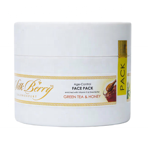 Masque Visage Crème au Thé Vert et Miel Silkberry pour Femmes 250g/900g Extrait Pur de Plantes Hydratant & Raffermissant pour Tous Types de Peau - Product Image 3