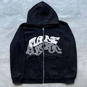 Ropa de calle para hombre personalizada sudadera de lana hip hop unisex térmica de gran tamaño sudaderas con capucha y sudaderas para hombre - Product Image 4