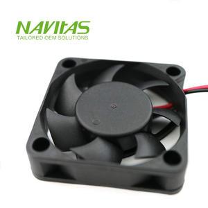 Custom 12V 40mm DC Cooling Fan with 2Pin PVC Cable Assembly for Industrial Equipment - Product Image 2