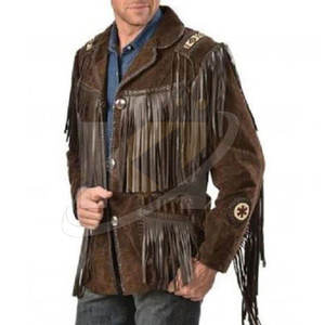 แจ็กเก็ตหนังนิ่มสำหรับผู้ชายเสื้อแจ็กเก็ตหนังกลับสีออกแบบได้ตามต้องการ - Product Image 4