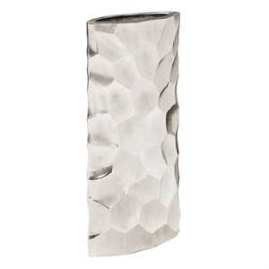 Florero de mesa con acabado de doble tono de metal para decoración del hogar, florero de lujo decorativo para ceremonia de boda a la venta - Product Image 2