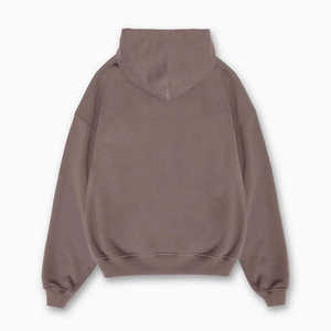 Meilleur lavage à l'acide hommes femmes sweat à capuche sweat surdimensionné logo personnalisé Streetwear Vintage hommes sweat à capuche en éponge française 100% coton polaire - Product Image 5