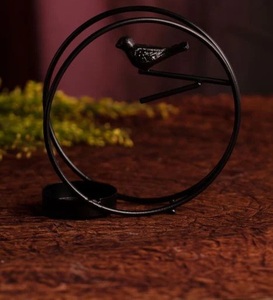 Exclusive Royal Design Modern Aluminum Candle Stand T Light Candle Holder Pillar Holder Living Room Wedding Candle Stand - Product Image 4