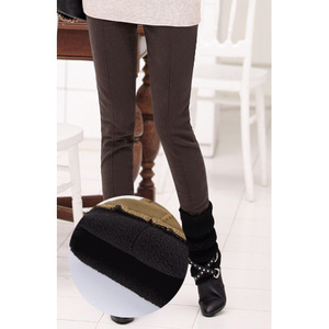 Pantalon slim de haute qualité pour femmes avec logo de style formel respirant à fond étroit personnalisé sur la taille Meilleur bas maigre pour les filles - Product Image 2