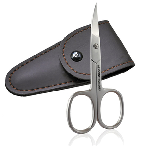 Ciseaux à ongles incurvés en acier inoxydable pour manucure et pédicure, pour droitiers, durables, pour nail art et soins de bébé - Product Image 1