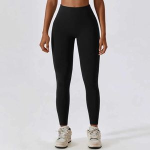 Legging taille haute personnalisé pour femmes, motif solide, pantalon d'entraînement pour Pilates Gym Yoga-Gym Yoga Pantalon de yoga - Product Image 4