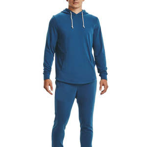 Sudadera con capucha bordada con logotipo personalizado de fabricante profesional para hombre Servicio OEM de 500 gramos sólido de invierno de alta calidad - Product Image 6