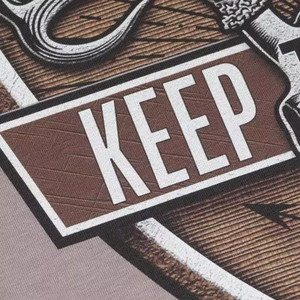 Graphic Silk <b>Screen</b> Printed Short Sleeve T-Shirt 240 Grams Eco-Friendly & Quick Dry Breathable Fabric Comfortable Fit - Product Image 5