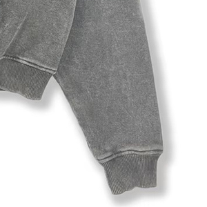 Sudadera con capucha lavada con ácido de algodón 100% de alta calidad, ropa de calle de peso pesado, Sudadera con capucha lavada con piedra - Product Image 6