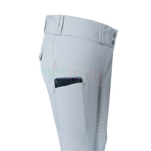 Nouveauté Leggings d'équitation pour femmes à taille mi-haute imperméables coupe-vent en spandex/polyester pour l'équitation, le fitness, l'entraînement, le jodhpur - Product Image 2