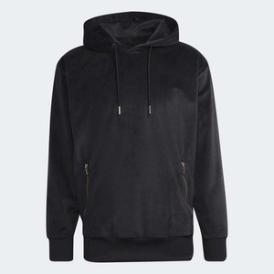 Sudadera con capucha de algodón para hombre, prenda deportiva masculina de alta calidad con logotipo personalizado bordado y cremallera lateral - Product Image 6