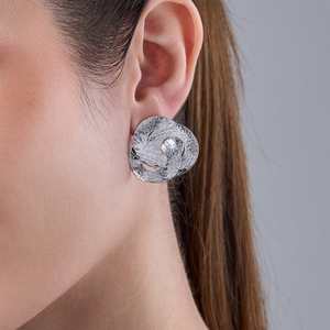 Trendy Drop Earrings 185895 Alloy Number Shape with <b>Emerald</b> for Wedding Engagement or Gift - Product Image 2