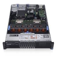 Serveur rack 2U PowerEdge R730 d'occasion avec processeur Intel Xeon, serveur de stockage 8 baies de 2,5 pouces