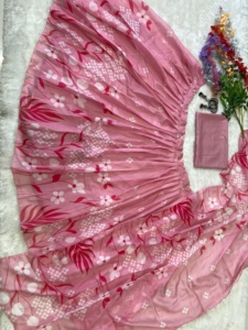 Hermosa última colección Lehenga con hermoso estampado floral - Product Image 3